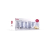 Set of 6 Decorated Glass Water Tumblers 325ml Roma Sale