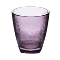 Set of 6 Multicolored Glass Water Tumblers, 330 ml - Color Offers