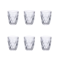 Set of 6 Celine Clear Glass Water Tumblers 340 ml Promotion