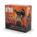 Torka Round Charcoal BBQ Grill with Lid and Wheels, Steel Choice Of