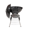 Torka Round Charcoal BBQ Grill with Lid and Wheels, Steel Promotion