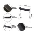 Bruna Foldable Space-Saving Skewers Grill Model