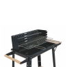 Charcoal Barbecue with Wheels and Adjustable Grill 48x28cm Noxor Sale