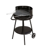 Pipra Round Charcoal Barbecue with Adjustable Grill Ø 48cm and Wheels Promotion