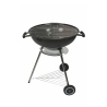 Round Charcoal Barbecue Grill 55cm with Lid and Wheels Ardena On Sale