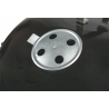 Round Charcoal Barbecue Grill 55cm with Lid and Wheels Ardena Sale