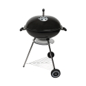Round Charcoal Barbecue Grill 55cm with Lid and Wheels Ardena Offers