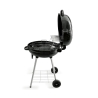 Seara Charcoal BBQ Round Grill Ø57x90cm with Wheels and Lid Characteristics