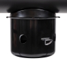 Charcoal Barbecue with Lid, Wheels, and 2 Wooden Shelves Matambre Discounts