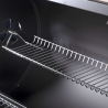 Charcoal Barbecue with Lid, Wheels, and 2 Wooden Shelves Matambre Characteristics