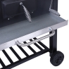 Grilla Charcoal Barbecue with Adjustable Grill & Wheels Catalog