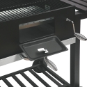Grilla Charcoal Barbecue with Adjustable Grill & Wheels Characteristics