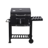 Grilla Charcoal Barbecue with Adjustable Grill & Wheels Sale