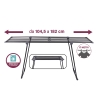 17m Black Extendable Indoor/Outdoor Metal Drying Rack Laundry Catalog