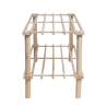 Open Shoe Rack with 2 Shelves in Fir Wood, Stilo Sale