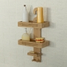 Stova Bamboo Shower Wall Organizer with 3 Shelves On Sale