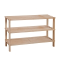 Nesto Open Shoe Rack with 3 Pine Wood Shelves Promotion