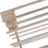 Nesto Open Shoe Rack with 3 Pine Wood Shelves Discounts