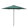 3m Round Garden Parasol with Central Pole and Crank Opening, Cuba Model Promotion