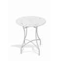 Provence Breakfast Outdoor Iron Table and 2 Chairs Set - White Bulk Discounts