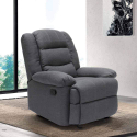 Sofia Recliner Swing Armchair with Footrest On Sale