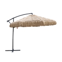Kiso Plus 3m Garden Cantilever Parasol with Rattan Effect Promotion