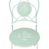Green Folding Table and 2 Chairs Outdoor Set - Le Regole dell'Aperitivo Offers
