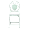 Green Folding Table and 2 Chairs Outdoor Set - Le Regole dell'Aperitivo Sale