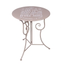 Outdoor Table Set with 2 Folding Chairs - Le Regole di un Buon Caffè Sale