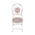 Outdoor Table Set with 2 Folding Chairs - Le Regole di un Buon Caffè Discounts