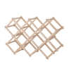 Vintor Foldable Pine Wood Wine Rack 53x17x38 Promotion