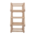 Vintor Foldable Pine Wood Wine Rack 53x17x38 Discounts