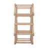Vintor Foldable Pine Wood Wine Rack 53x17x38 Discounts