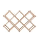 Vintor Foldable Pine Wood Wine Rack 53x17x38 Offers