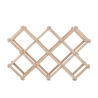 Vintor Foldable Pine Wood Wine Rack 53x17x38 Offers