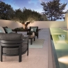 Blue and White Indoor Outdoor Rug 160x230cm Bizzotto Thierry Offers