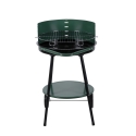 Charcoal Barbecue with Wheels and Adjustable Round Grill Ø 48cm Kivra Bulk Discounts