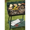 Charcoal Barbecue with Adjustable Grill 58x38xh82cm Grilza Offers