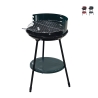 Zafro Round Charcoal Grill with Adjustable Height Ø 42cm Promotion