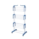 Towerdry Metal Tower Clothes Drying Rack with Foldable Wings and Wheels On Sale