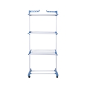 Towerdry Metal Tower Clothes Drying Rack with Foldable Wings and Wheels Offers