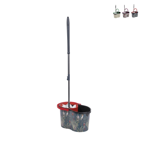 Floor Mop with Round Head and 16L Bucket - Limpio Promotion