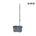 Rotating Floor Mop with Round Head and 16L Bucket Super Mop Promotion