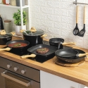 10-Piece Non-Stick Aluminum Cookware Set Fuji On Sale