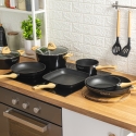10-Piece Non-Stick Aluminum Cookware Set Fuji Choice Of