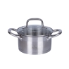 8-Piece Stainless Steel Cookware Set with Accessories, 18/0, Sovra Discounts
