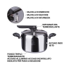 Nabo Stainless Steel Induction Pressure Cooker 5L Model