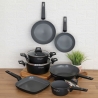 2-Piece Non-Stick Ceramic Coated Aluminum Frying Pan Set - Berlino On Sale