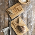 Wooden Kitchen Cutting Board 39x28cm "Si scrive pane, si legge scarpetta" On Sale