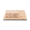 Wooden Kitchen Cutting Board 39x28cm "Si scrive pane, si legge scarpetta" Offers